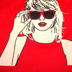 Taylor Swift Tee Shirt  C2 Sport Ultimate Fall League Tee –  – Size M